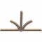 Ekena Millwork Redmond Smooth Timber Gable Bracket, Douglas Fir, 108"W x 68"H x 3 1/2"D x 5 1/2"F, 15/12 Pitch GBW108X68X0406RED00SDF - alternate 4
